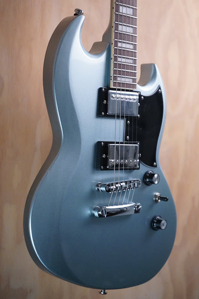 SQOE SESG450 Electric Guitar In Frosted Blue - Fair Deal Music