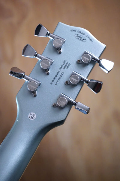 SQOE SESG450 Electric Guitar In Frosted Blue - Fair Deal Music