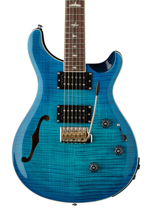 PRS SE Custom 24 Semi-Hollow Piezo – Lake Blue - Fair Deal Music
