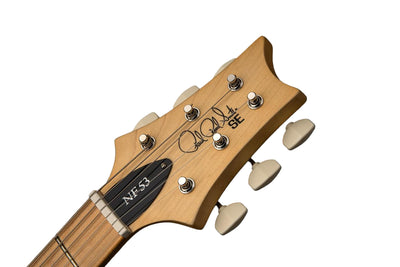 PRS SE NF 53 Electric Guitar in White Doghair, Maple Fingerboard - Fair Deal Music