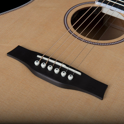 Seagull Artist Mosaic Anthem Electro-Acoustic Guitar ~ Natural with Bag - Fair Deal Music