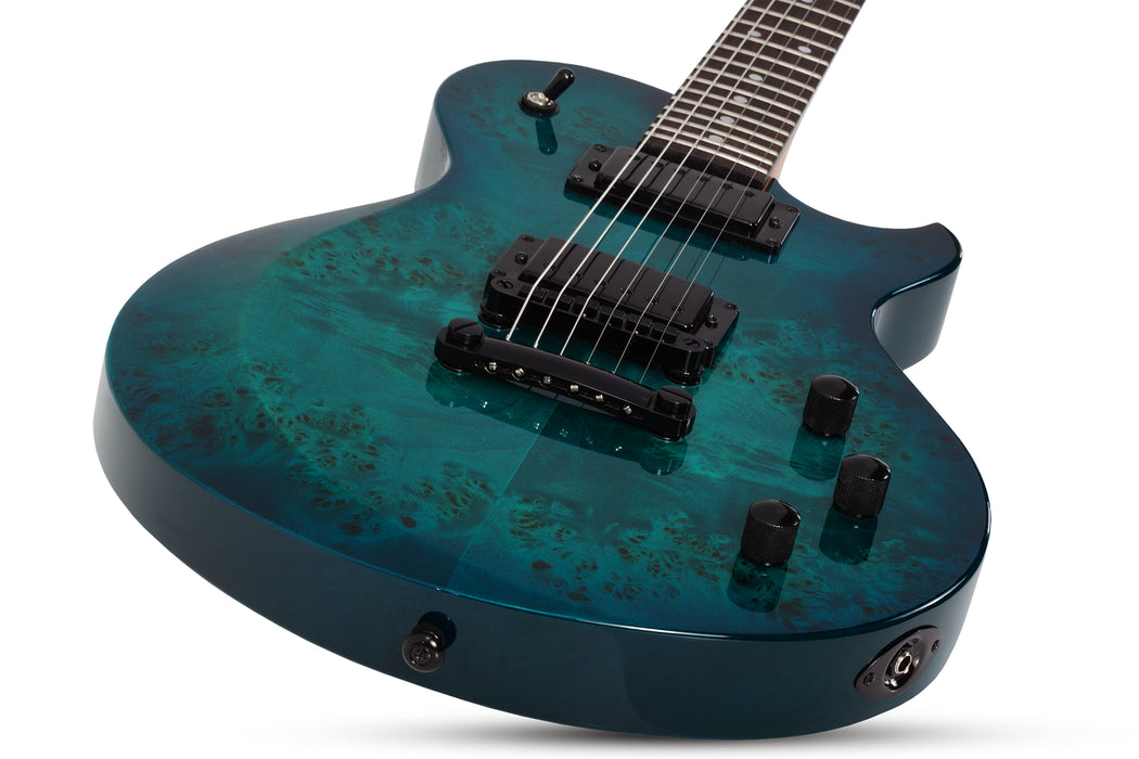 Schecter SOLO-II Standard Electric Guitar in Ocean Blue Burst - Fair Deal Music