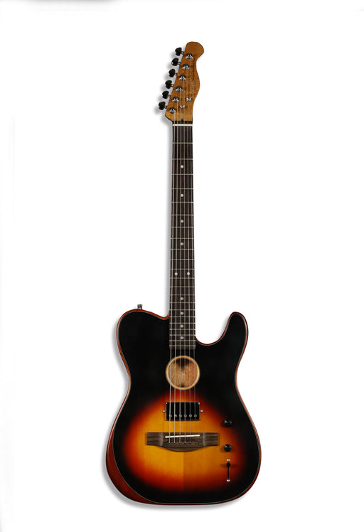 SQOE SEAE910 Thinline Electro Acoustic Guitar Sunburst - Fair Deal Music