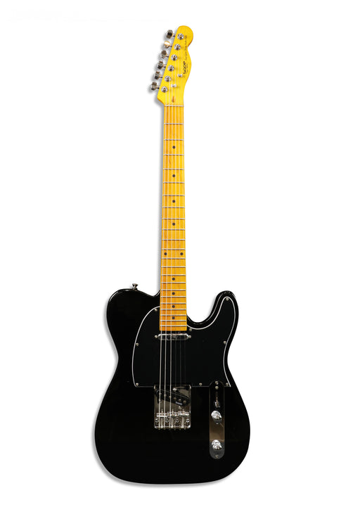SQOE SETL250 T-Style Electric Guitar Black - Fair Deal Music