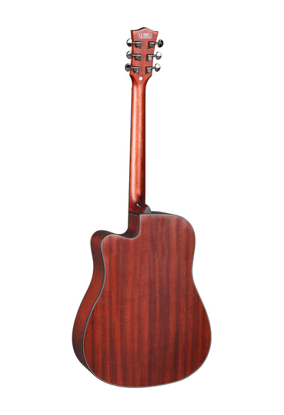 SQOE SQ-BCS Electro Acoustic Guitar Natural - Fair Deal Music