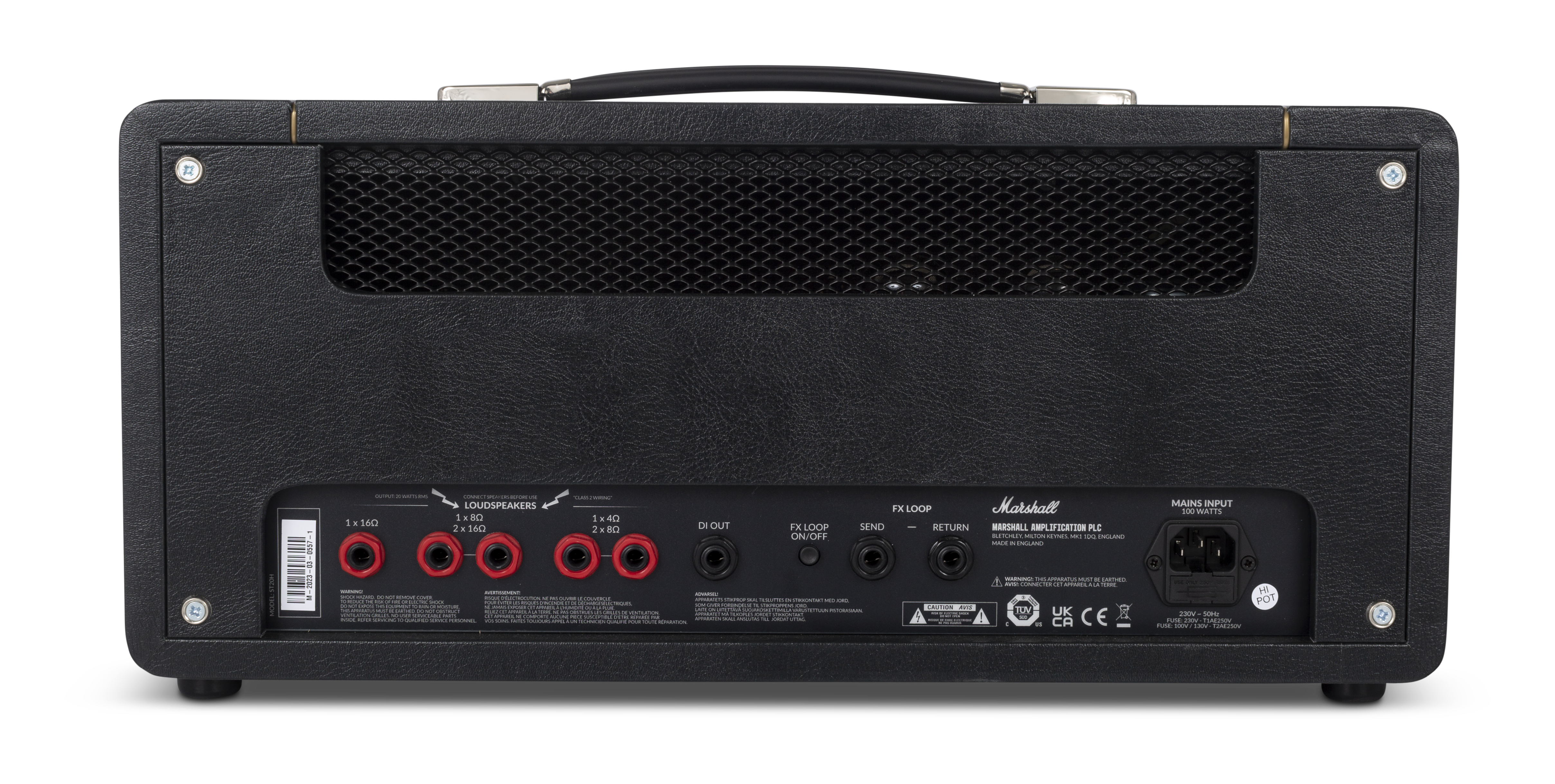 Marshall ST20H Studio JTM 20W Head - Fair Deal Music