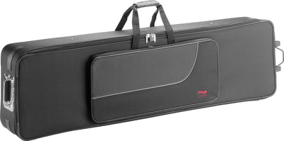 Stagg KTC-137 Keyboard Case with Wheels (fits up to 135 x 34 x 16 cm) - Fair Deal Music