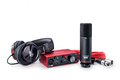 Focusrite Scarlett Solo Studio 4th Gen Bundle - Fair Deal Music