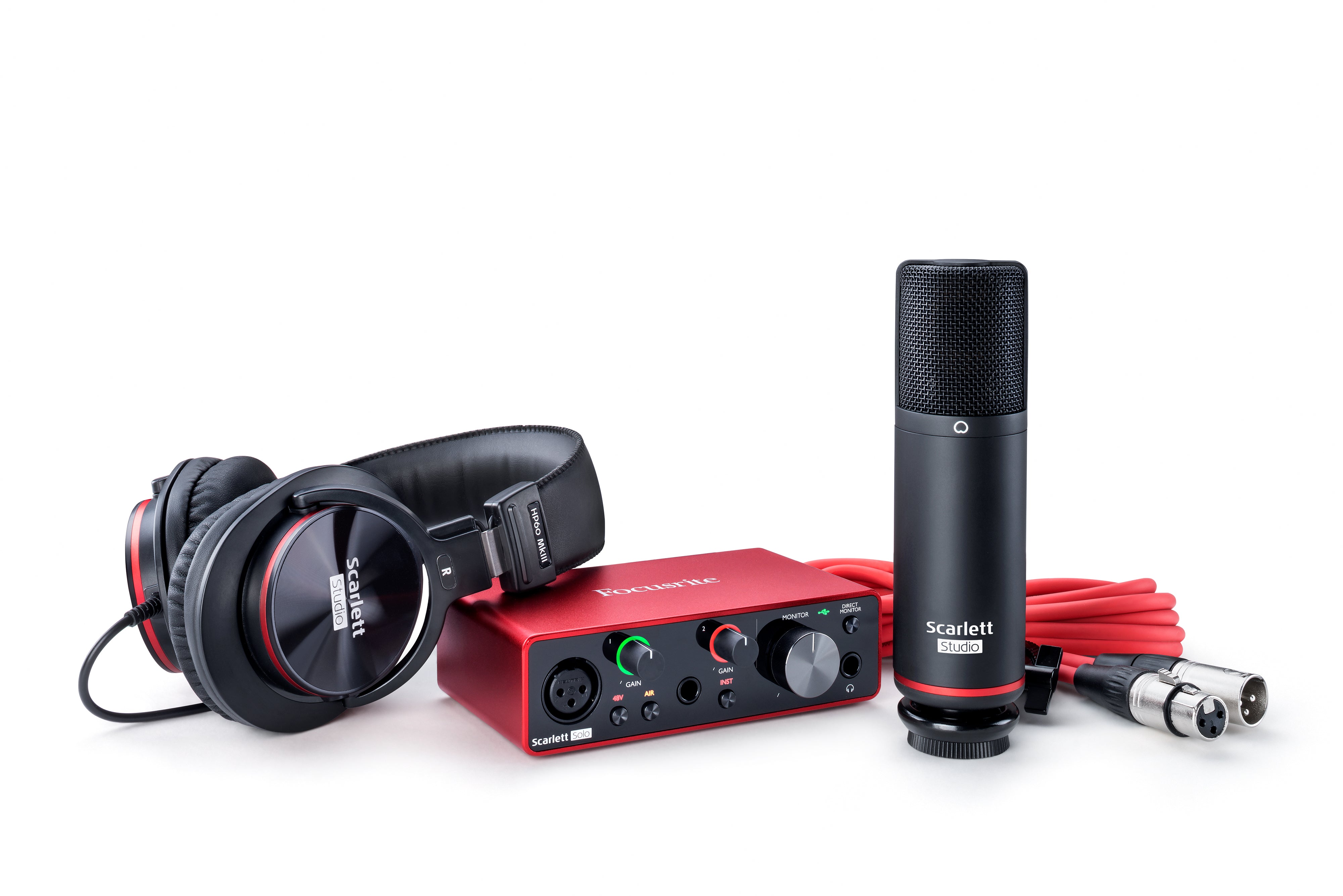 Focusrite Scarlett Solo Studio 4th Gen Bundle - Fair Deal Music