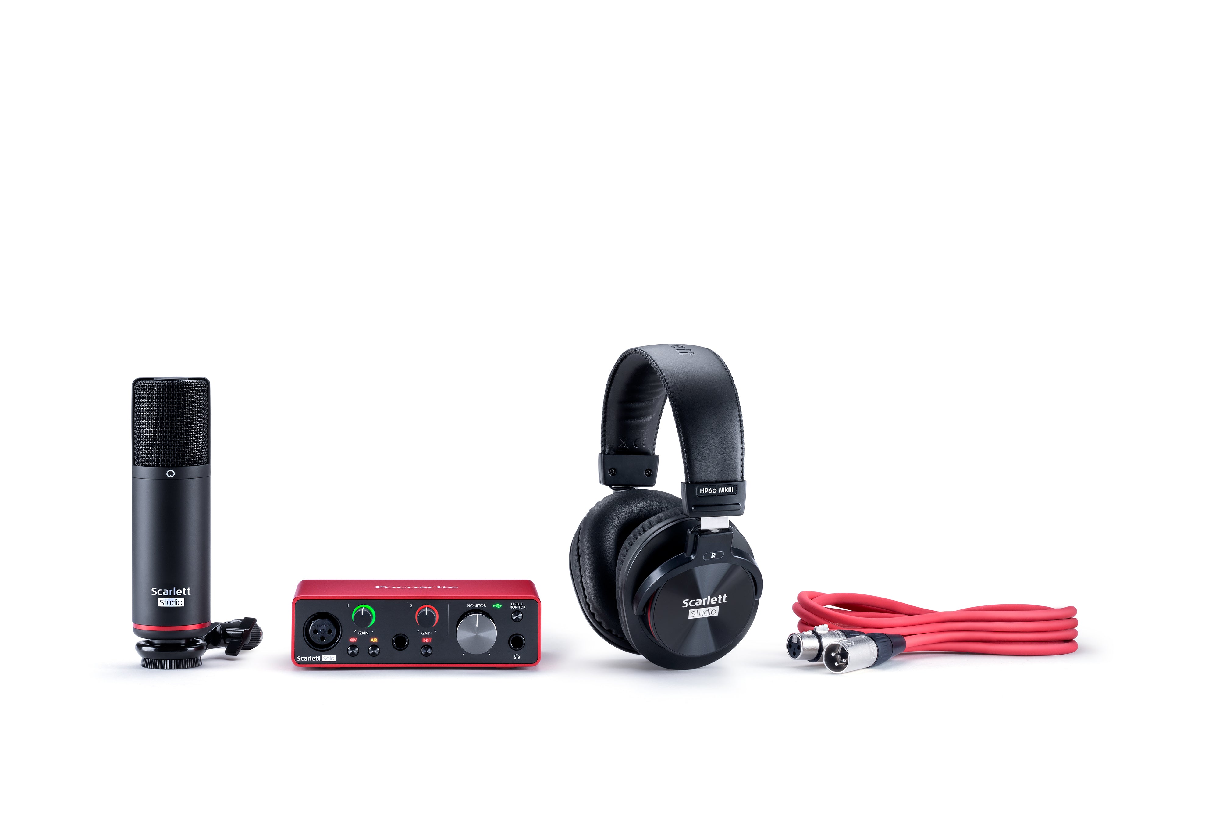 Focusrite Scarlett Solo Studio 4th Gen Bundle - Fair Deal Music