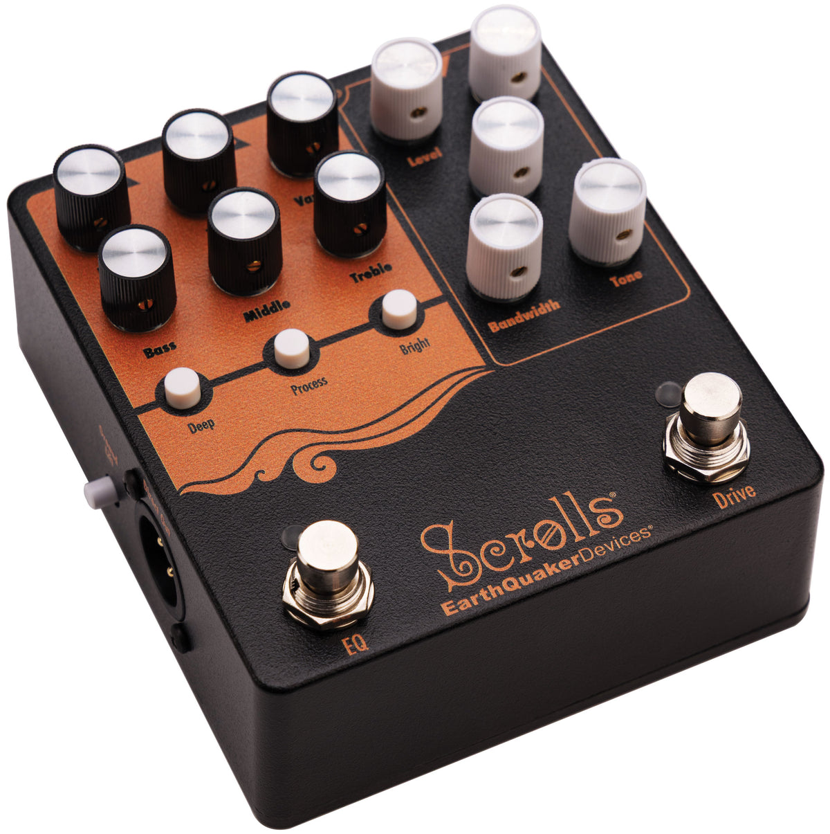 EarthQuaker Devices Scrolls Bass Odyssey Bass Overdrive & EQ Pedal