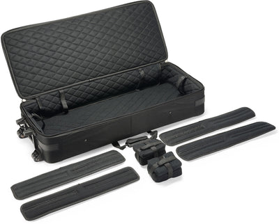 Stagg KTC-115 Keyboard Case with Wheels (fits up to 111 x 49 x 18 cm) - Fair Deal Music