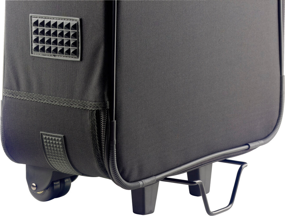 Stagg KTC-115 Keyboard Case with Wheels (fits up to 111 x 49 x 18 cm) - Fair Deal Music