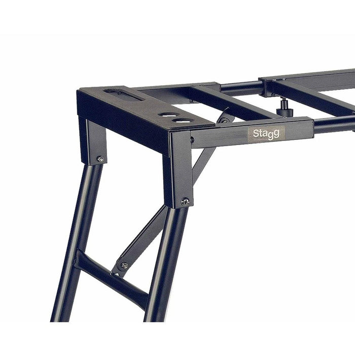 Stagg MXS-A1 Height and Width Adjustable Folding Keyboard Stand - Fair Deal Music
