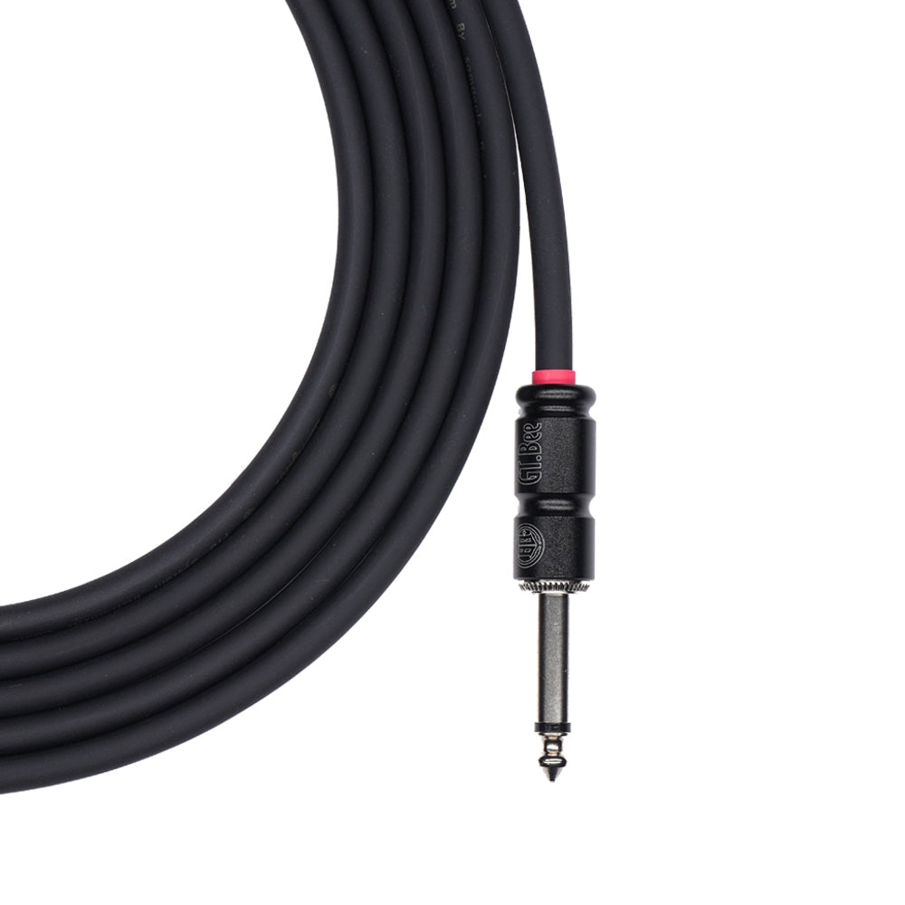 Samgool GT.Bee Instrument Cable, 3m (10ft.), Straight to Angled, Black - Fair Deal Music