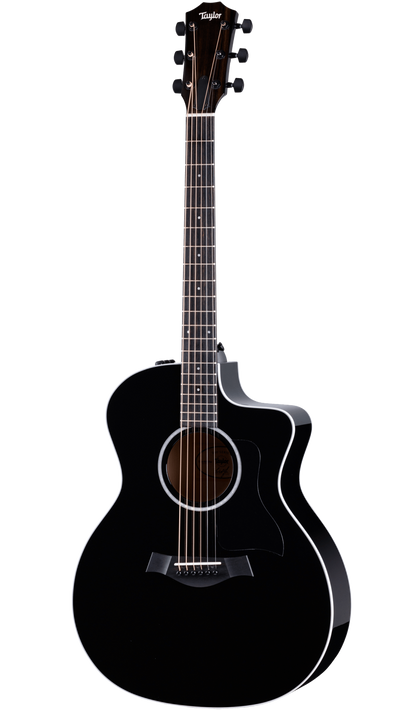 Taylor 214CE-BLK Plus Electro Acoustic Guitar, Grand Auditorium, Black - Fair Deal Music