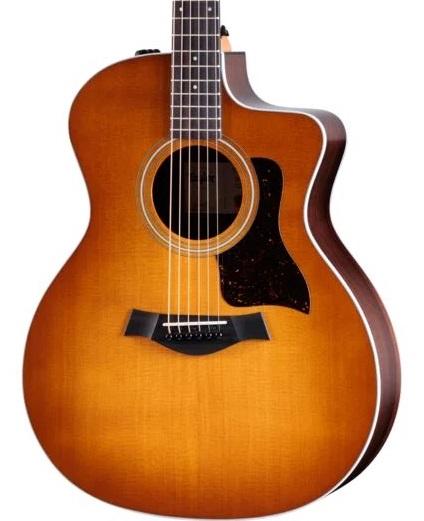 Taylor 214ce,Indian Rosewood/Spruce, Special Edition Electro Acoustic Guitar, Honey Sunburst Top - Fair Deal Music