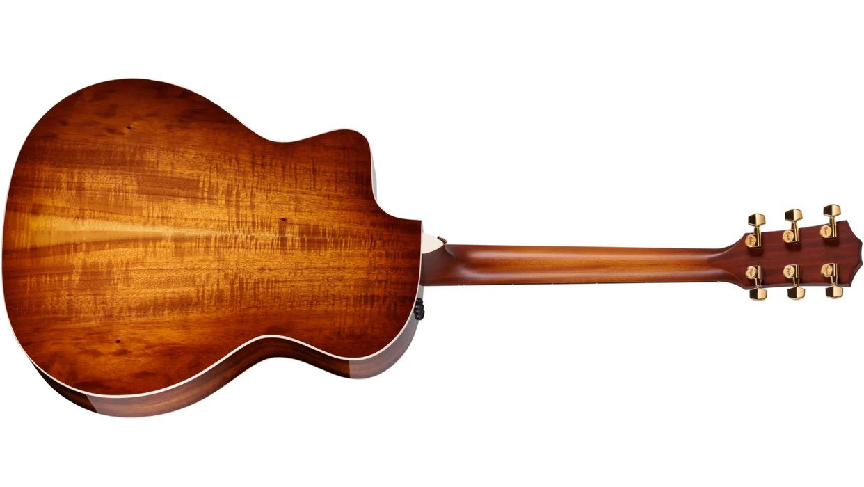 Taylor 214ce-K DLX, Koa/Spruce, Special Edition Electro Acoustic Guitar, Honey Sunburst Top - Fair Deal Music