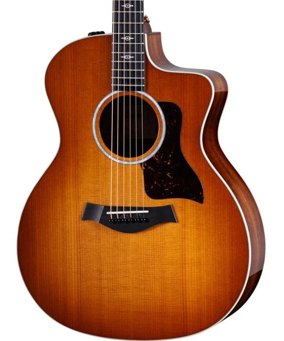 Taylor 214ce-K DLX, Koa/Spruce, Special Edition Electro Acoustic Guitar, Honey Sunburst Top - Fair Deal Music