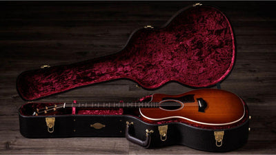 Taylor 214ce-K DLX, Koa/Spruce, Special Edition Electro Acoustic Guitar, Honey Sunburst Top - Fair Deal Music
