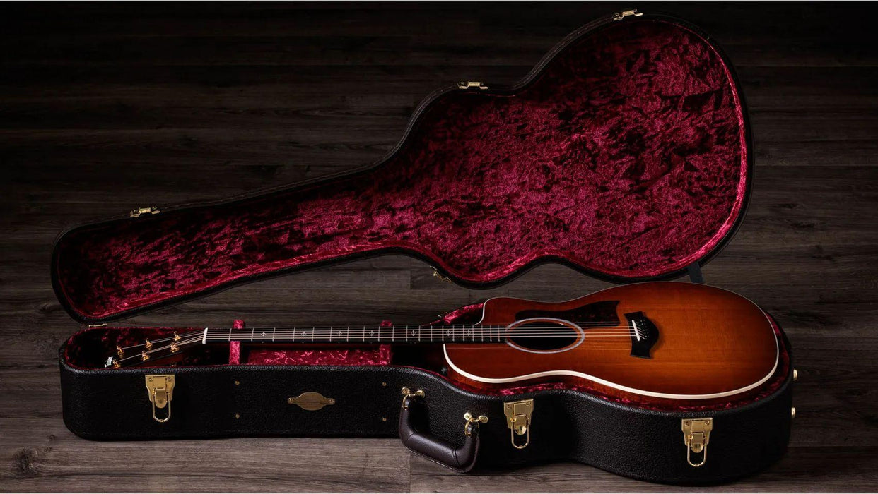 Taylor 214ce-K DLX, Koa/Spruce, Special Edition Electro Acoustic Guitar, Honey Sunburst Top - Fair Deal Music