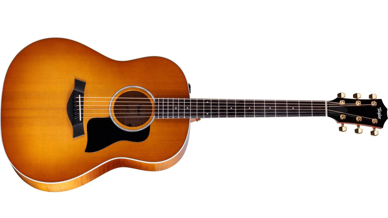 Taylor 217e Plus, Maple/Spruce, Special Edition Electro Acoustic Guitar, Honey Sunburst Top - Fair Deal Music