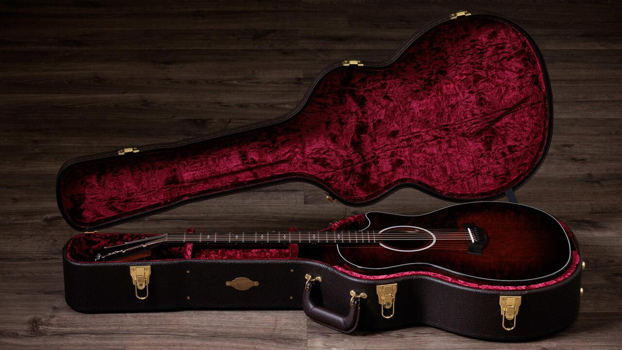 Taylor 324ce, Next Generation Grand Auditorium, Electro Acoustic Guitar, Shaded Edgeburst - Fair Deal Music