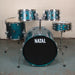 Natal Spirit Series US Fusion X 5-Piece Shell Pack, Cerulean Blue - Fair Deal Music