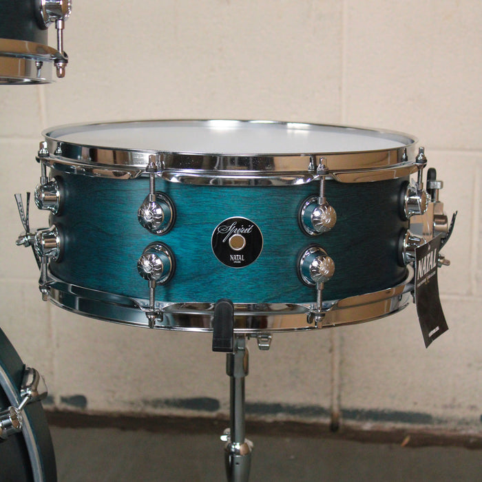 Natal Spirit Series US Fusion X 5-Piece Shell Pack, Cerulean Blue - Fair Deal Music