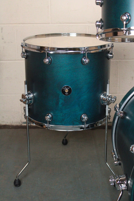 Natal Spirit Series US Fusion X 5-Piece Shell Pack, Cerulean Blue - Fair Deal Music