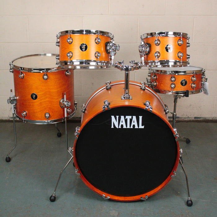 Natal Spirit Series US Fusion X 5-Piece Shell Pack, Ocre Stain - Fair Deal Music
