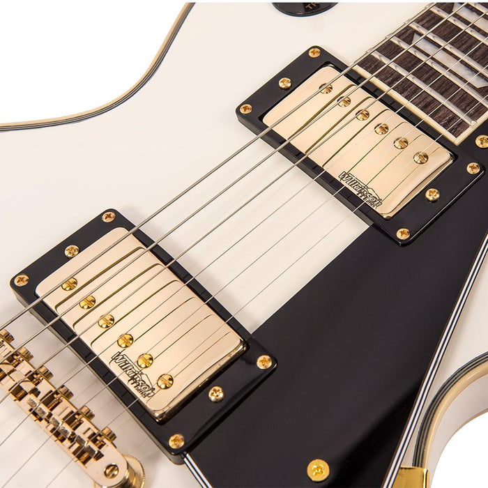 Vintage V100 ReIssued Electric Guitar ~ Arctic White - Fair Deal Music