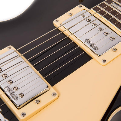 Vintage V100 ReIssued Electric Guitar ~ Boulevard Black - Fair Deal Music