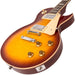 Vintage V100 ReIssued Electric Guitar ~ Flamed Iced Tea - Fair Deal Music