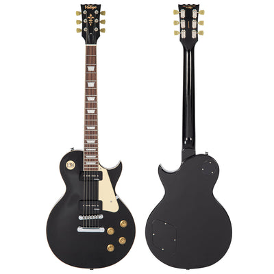 Vintage V100P ReIssued Electric Guitar ~ Boulevard Black - Fair Deal Music