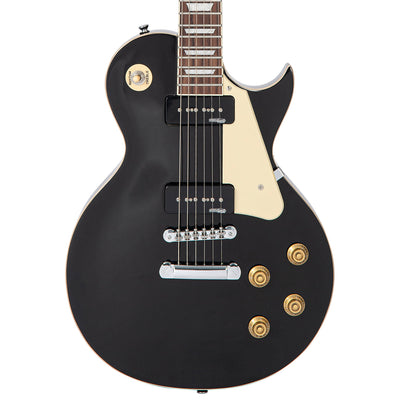Vintage V100P ReIssued Electric Guitar ~ Boulevard Black - Fair Deal Music