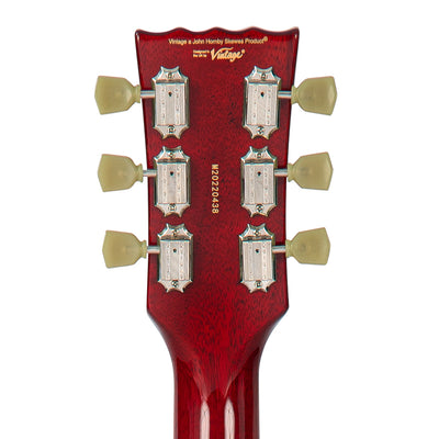 Vintage V100P ReIssued Electric Guitar ~ Cherry Sunburst - Fair Deal Music