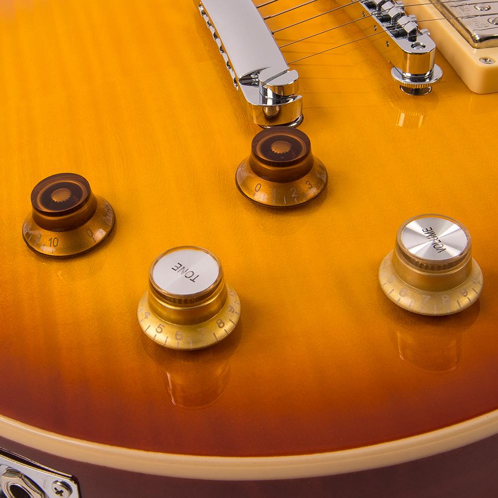 Vintage V100 ReIssued Electric Guitar ~ Lemon Drop - Fair Deal Music