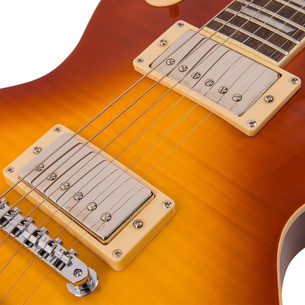 Vintage V100 ReIssued Electric Guitar ~ Lemon Drop - Fair Deal Music