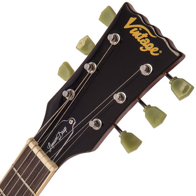 Vintage V100 ReIssued Electric Guitar ~ Lemon Drop - Fair Deal Music