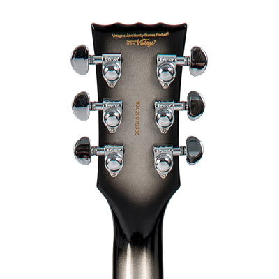 Vintage V100 ReIssued Electric Guitar ~ Silverburst - Fair Deal Music