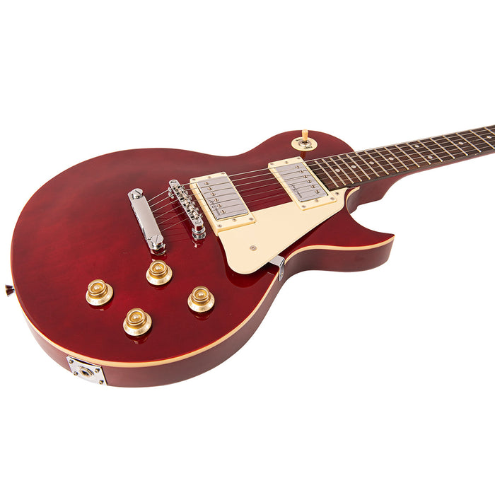 Vintage V10 Coaster Series Electric Guitar ~ Wine Red - Fair Deal Music