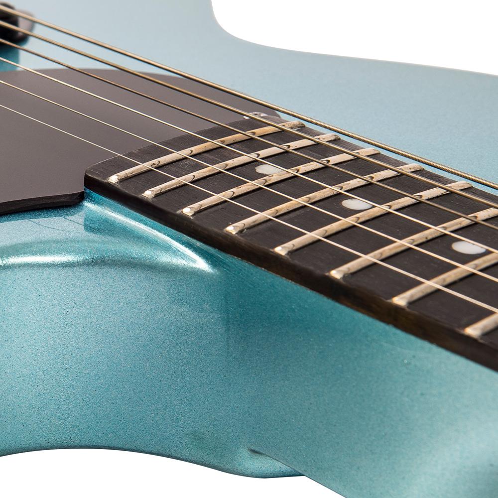Vintage V120 ReIssued Electric Guitar ~ Gun Hill Blue - Fair Deal Music