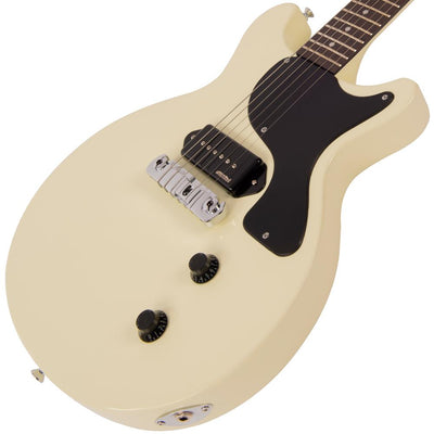 Vintage V130 ReIssued Electric Guitar ~ Vintage White - Fair Deal Music