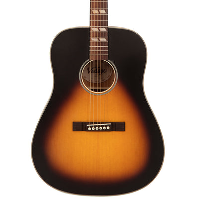 Vintage Historic Series 'Dreadnought' Acoustic Guitar ~ Vintage Sunburst - Fair Deal Music