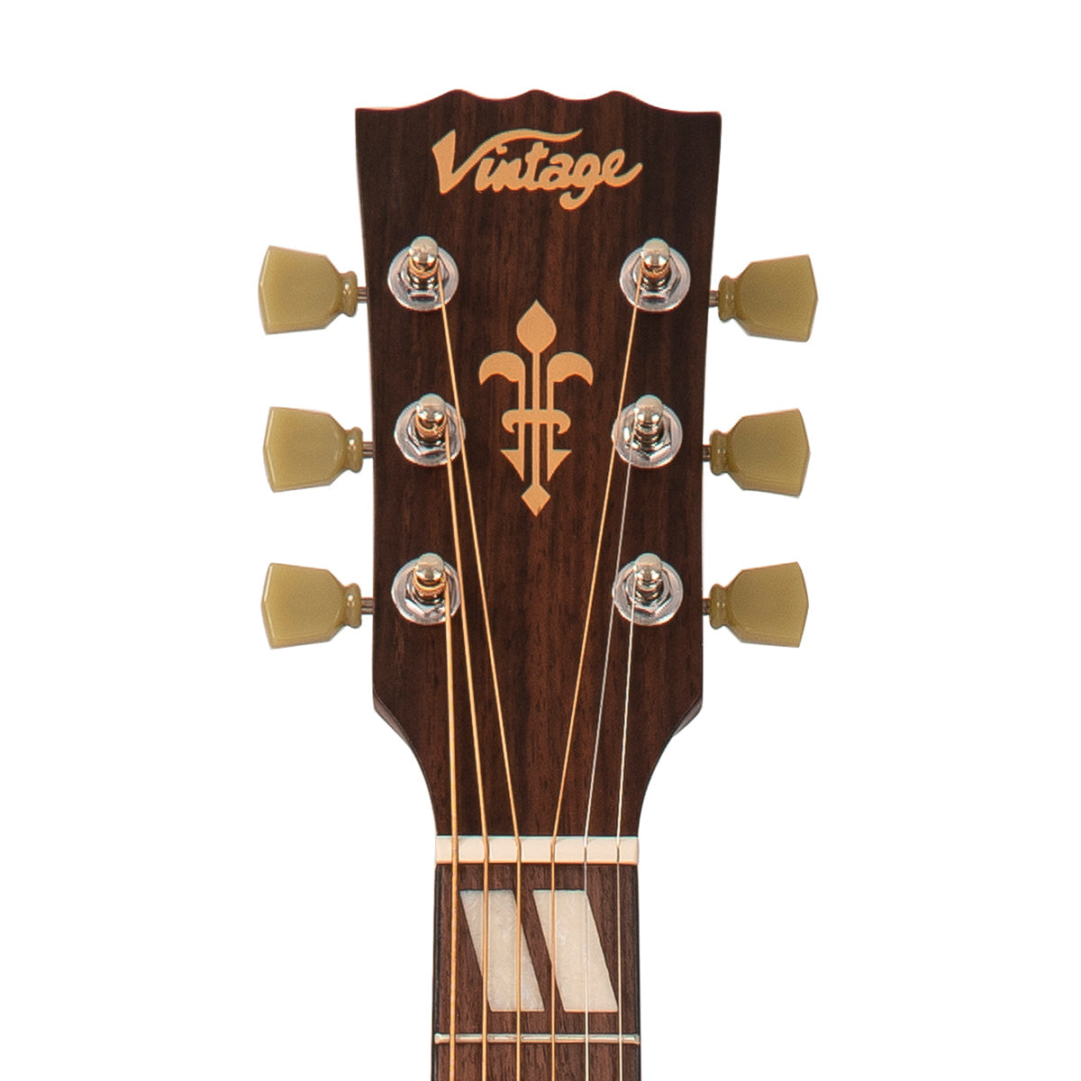 Vintage Historic Series 'Dreadnought' Acoustic Guitar ~ Vintage Sunburst - Fair Deal Music