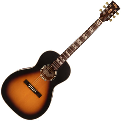Vintage Historic Series 'Parlour' Acoustic Guitar ~ Vintage Sunburst - Fair Deal Music