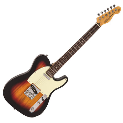 Vintage V20 Coaster Series Electric Guitar ~ 3 Tone Sunburst - Fair Deal Music