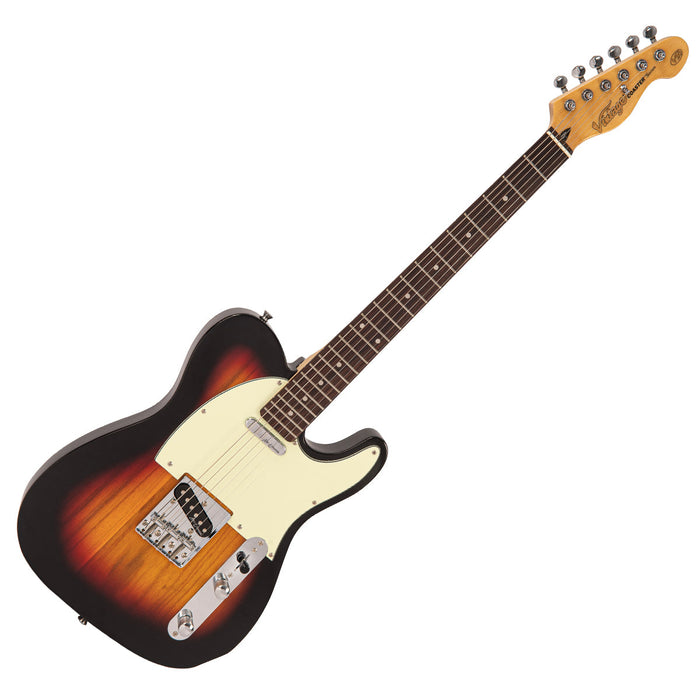 Vintage V20 Coaster Series Electric Guitar ~ 3 Tone Sunburst - Fair Deal Music