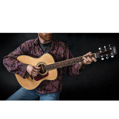 Vintage V300 Acoustic Folk Guitar Outfit ~ Natural - Fair Deal Music